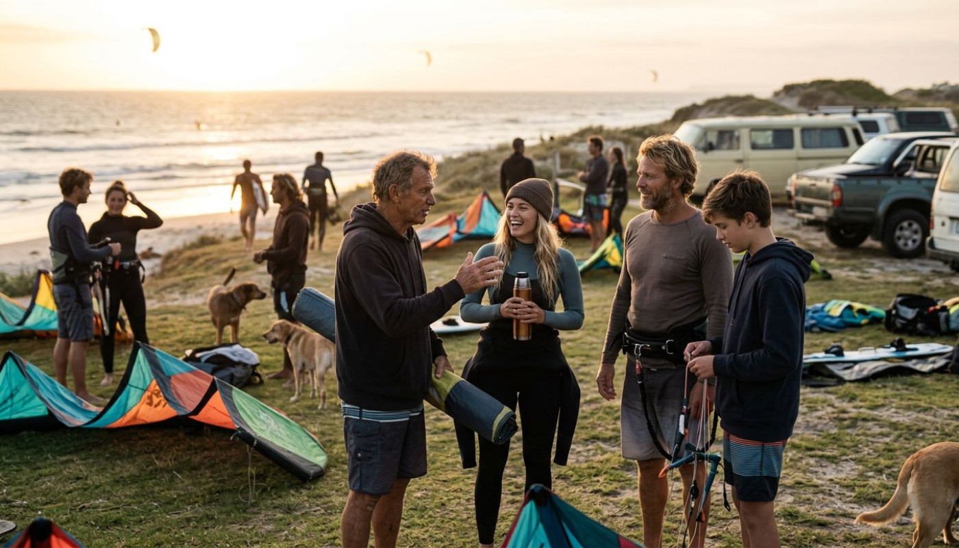 Why Local Kitesurfing Spots Tell Surprising Stories Of Community
